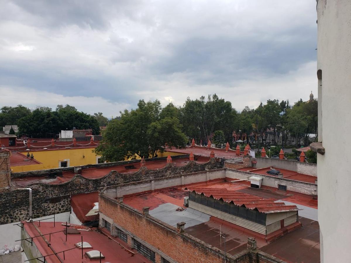 Loft Terraza Coyoacan Vista Plaza Kiosco Depa 50M2 Lejlighed Mexico By Eksteriør billede